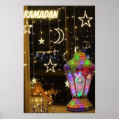 Ramadan Laterne. Poster (Vorne)