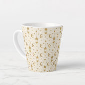 Ramadan-Laternen & Halbmond nahtlos Milchtasse (Linke Ecke)