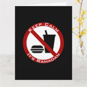 Ramadan lustig gefaltet karte (Gelbe Blume)