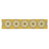 Ramadan Mandala Gold Table Runner Kurzer Tischläufer (Horizontal)
