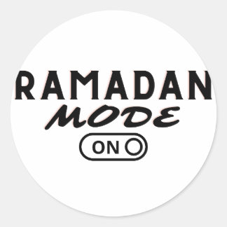 Ramadan Mode ON -2023- Runder Aufkleber
