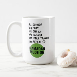 Ramadan Mode On,Islamic Fasting Activities List, Kaffeetasse