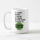Ramadan Mode On,Islamic Fasting Activities List, Kaffeetasse (Links)