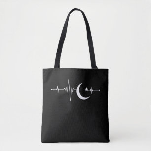 Ramadan Moon Islam Herzschlag Moslem Tasche