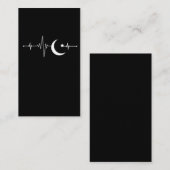 Ramadan Moon Islam Herzschlag Moslem Visitenkarte (Vorne/Hinten)