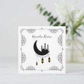 Ramadan Moschee Moon Lanterns (Stehend Vorderseite)