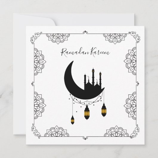 Ramadan Moschee Moon Lanterns (Vorderseite)