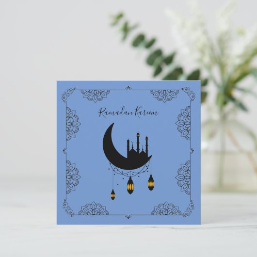 Ramadan Moschee Moon Lanterns (Stehend Vorderseite)