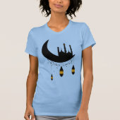 Ramadan Moschee Moon Lanterns T-Shirt (Vorderseite)