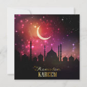 Ramadan Moschee Pink Sunset (Vorderseite)