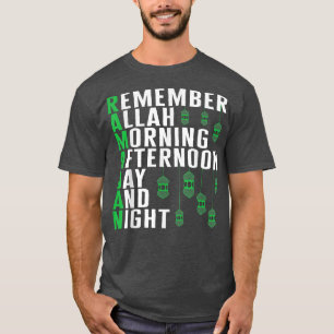 Ramadan Moslemtagnacht beten Arabische Isla T-Shirt