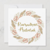 Ramadan Mubarak 3 Einladung (Vorderseite)