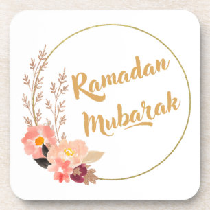 Ramadan Mubarak 5 Getränkeuntersetzer