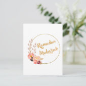 Ramadan Mubarak 5 Postkarte (Stehend Vorderseite)