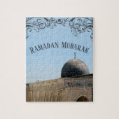 Ramadan Mubarak Al-Aqsa Moschee Jerusalem Puzzle (Vertikal)