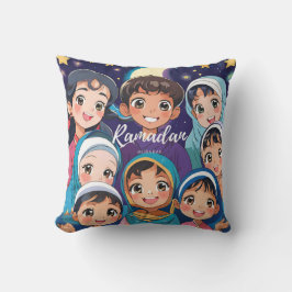 Ramadan Mubarak Anime Cushion Kissen