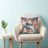 Ramadan Mubarak Anime Cushion Kissen (Stuhl )