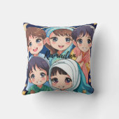 Ramadan Mubarak Anime Cushion Kissen (Rückseite)