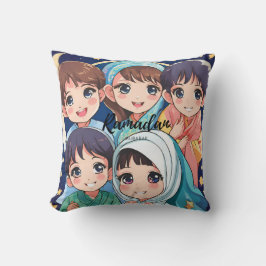 Ramadan Mubarak Anime Cushion Kissen
