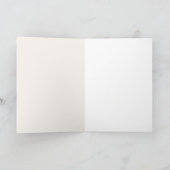 Ramadan Mubarak Arabische Kalligrafie-Kunst • Eleg Karte (Innenseite)