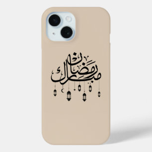 Ramadan Mubarak Arabische Kalligrafie mit Laternen Case-Mate iPhone Hülle