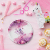 Ramadan Mubarak arabische Kalligrafie Pappteller (Party)