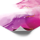 Ramadan Mubarak arabische Kalligrafie Poster (Ecke)