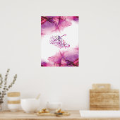 Ramadan Mubarak arabische Kalligrafie Poster (Küche)