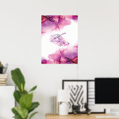 Ramadan Mubarak arabische Kalligrafie Poster (Heimbüro)