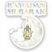 Ramadan Mubarak Aufkleber (Vorderseite)