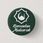 Ramadan Mubarak Button (Vorderseite)