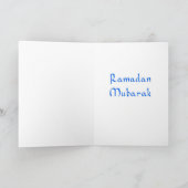 Ramadan Mubarak Card Karte (Innenseite)