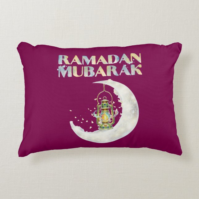 Ramadan Mubarak Dekokissen (Vorderseite)