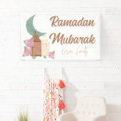 Ramadan Mubarak Dekoration Benutzerdefinierter Nam Banner (Insitu)