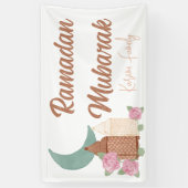 Ramadan Mubarak Dekoration Benutzerdefinierter Nam Banner (Vertikal)