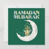Ramadan Mubarak Einladung (Vorderseite)