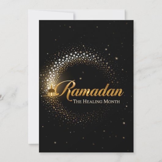 Ramadan MubaraK Feiertagskarte (Vorderseite)