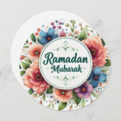 Ramadan Mubarak Feiertagskarte (Vorne/Hinten)