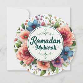 Ramadan Mubarak Feiertagskarte