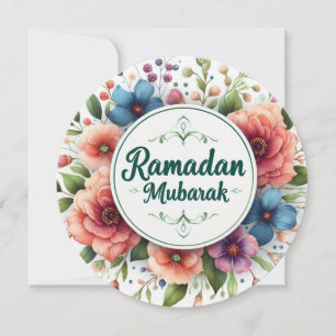 Ramadan Mubarak Feiertagskarte