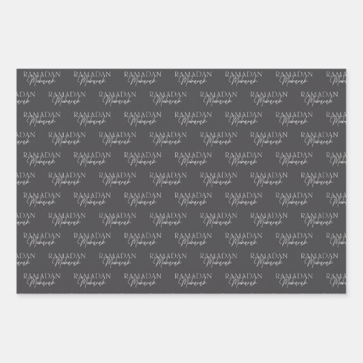 Ramadan Mubarak Geschenkpapier Set (Vorderseite 3)