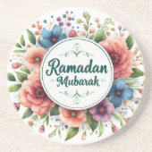 Ramadan Mubarak Getränkeuntersetzer (Vorne)