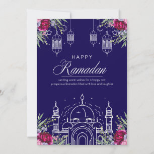 Ramadan Mubarak Grußkarte  Feiertagskarte