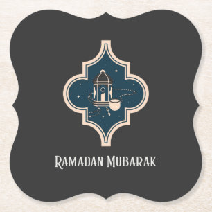 Ramadan Mubarak Iftar Party Untersetzer