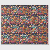 Ramadan Mubarak Iftar Wrapping Paper Geschenkpapier (Flach)