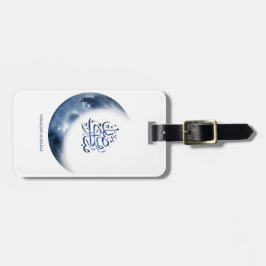 Ramadan Mubarak in arabischer Kalligrafie ر م ض ا Gepäckanhänger