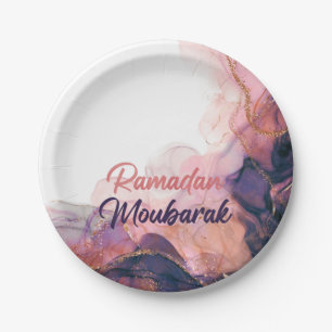 Ramadan mubarak islamic gifts pappteller