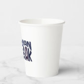 Ramadan Mubarak islamisches Zitat Pappbecher (Links)