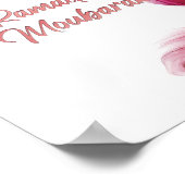 Ramadan Mubarak islamitische Kunst Poster (Ecke)