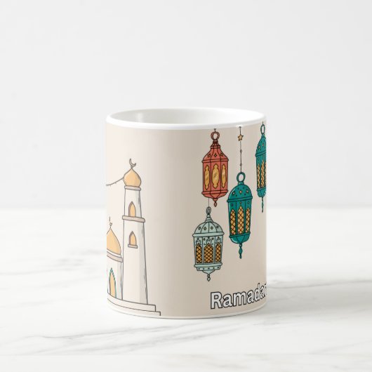 Ramadan Mubarak Kaffeetasse (Mittel)